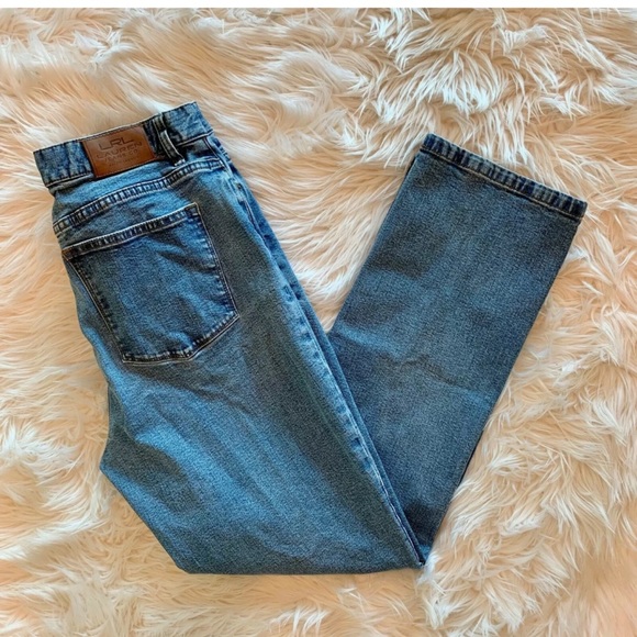 Lauren Ralph Lauren Denim - RALPH LAUREN Classic Straight Leg Blue Jeans